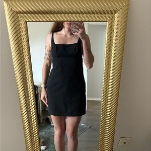 Free People Black Mini Dress
